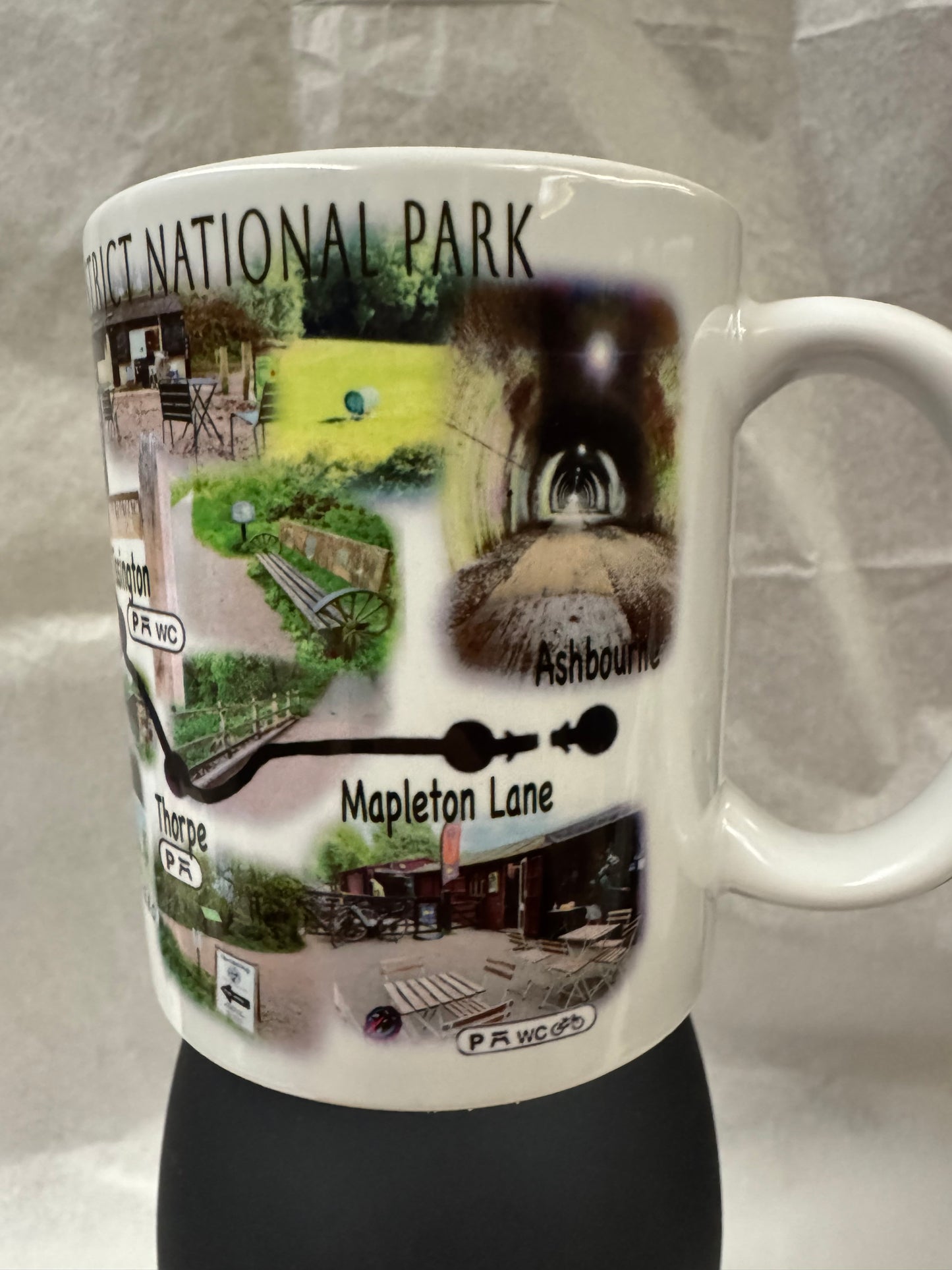 Peak District, Tissington Trail Map Mug, Photos From Along The trail, Gift Box