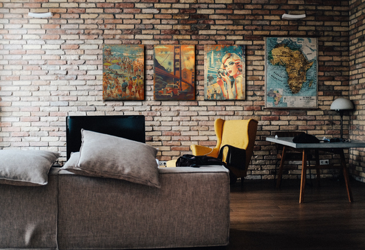 Retro Style Beach Scene Vintage Metal Sign/plaque man cave, shed, Home