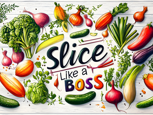 Slice Like A Boss Glass Chopping Cutting Board, Worktop Saver, Large