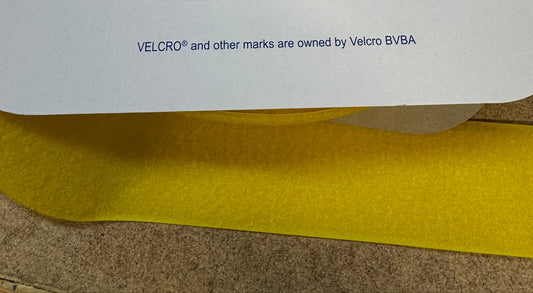 velcro alfatex yellow 25m roll