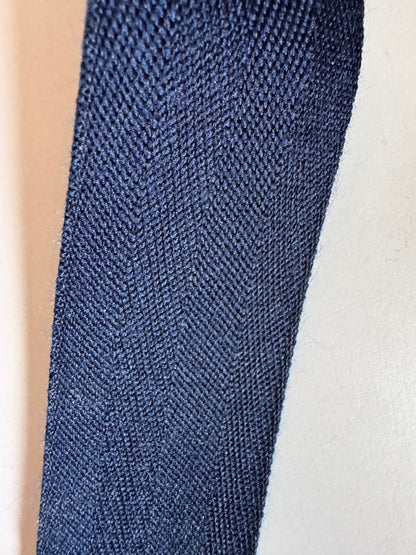 38mm navy polyester acrylic binding