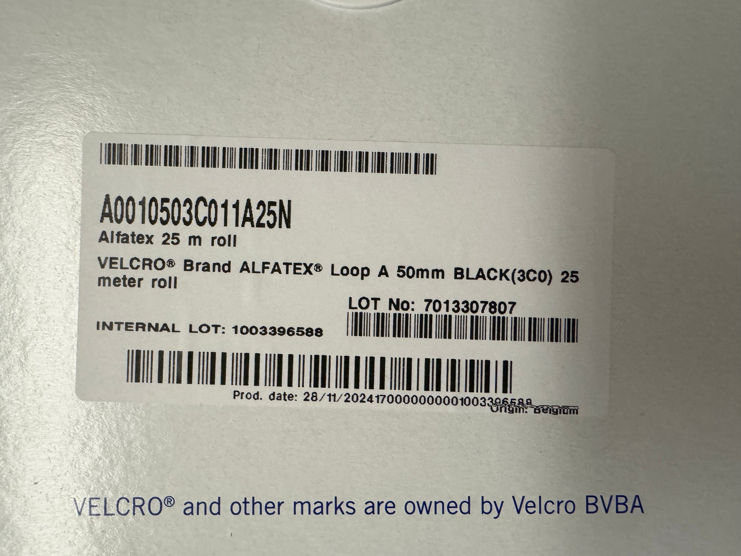 Self Adhesive Hook & Loop VELCRO® Brand Alfatex Tape Sticky Backed Fastner Various Lengths