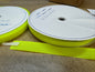 SewOn Hook and Loop Tape fluorescent yellow, Width 25mm, 25 metre rolls