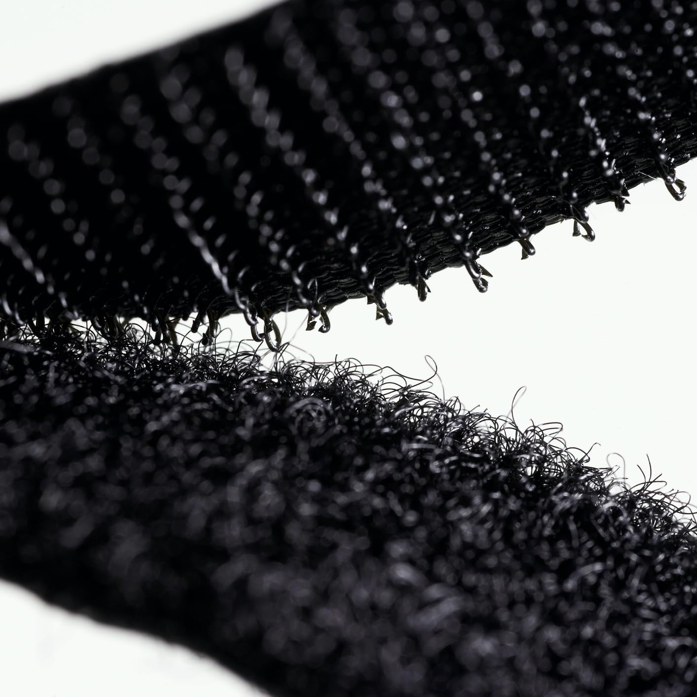 SewOn Hook & Loop Fabric VELCRO® Brand, Black or White, 20mm Width, 25 metre roll