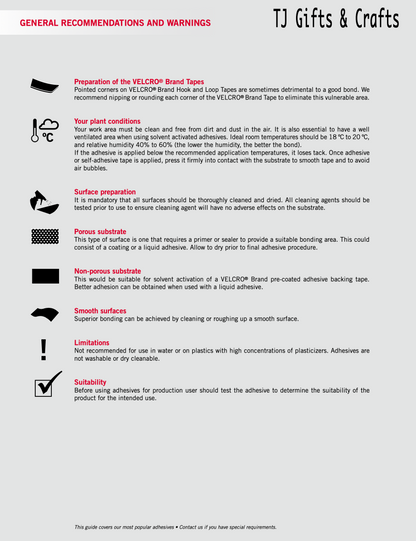Self Adhesive Hook & Loop VELCRO® Brand Alfatex Tape Sticky Backed Fastner Various Lengths