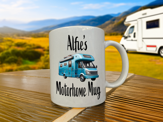 Personalised Motorhome Coffee Mug, Tea Mug, with Gift Box