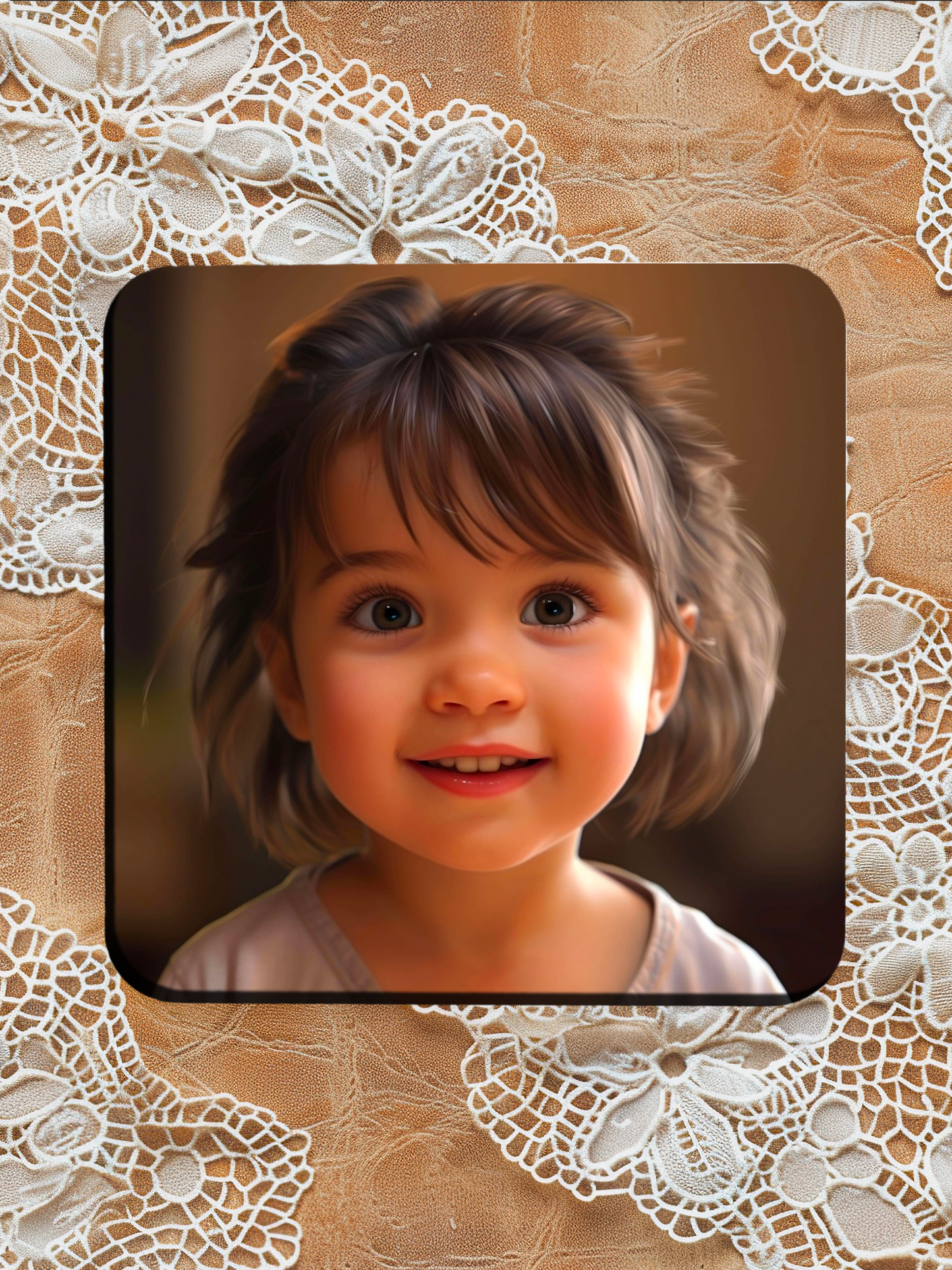 Personalised Photo Drinks Coaster - Add your picture, Image or Text