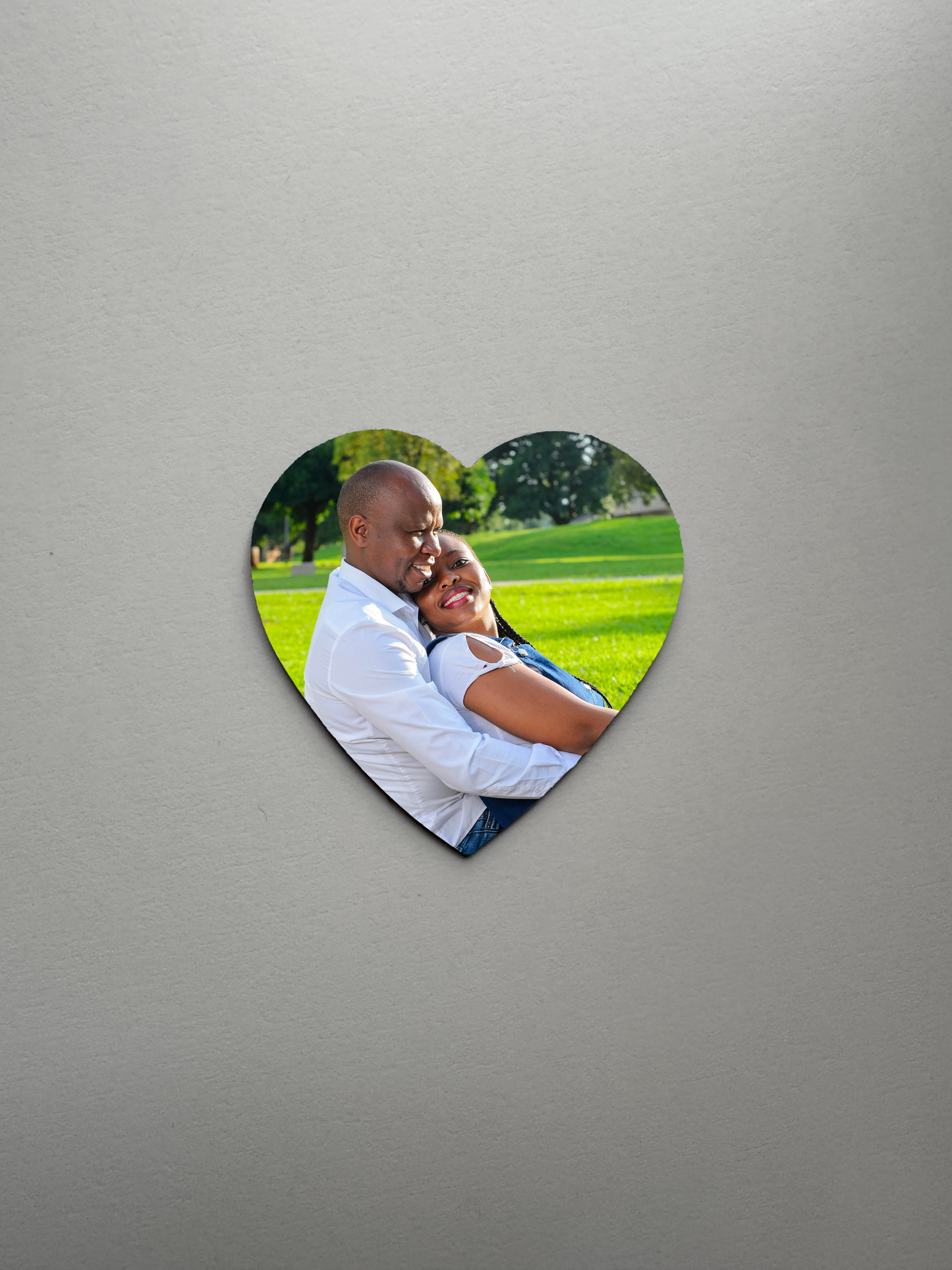 Personalised Fridge Magnet - Heart Shape