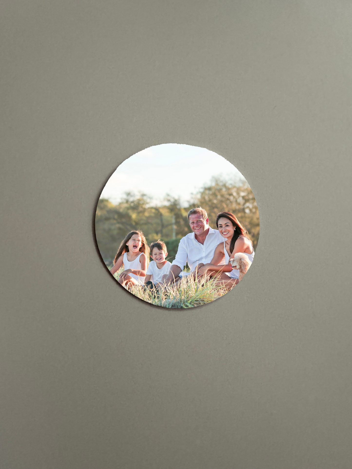 Personalised Fridge Magnet - Round