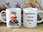 Personalised Grumpy Fathers day Coffee Mug, Tea Mug, with Gift Box