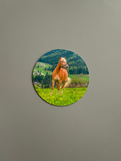 Personalised Fridge Magnet - Round