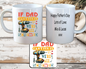 Personalised Father's Day Mug & Coaster, If Dad Can't Fix It, with Gift Box