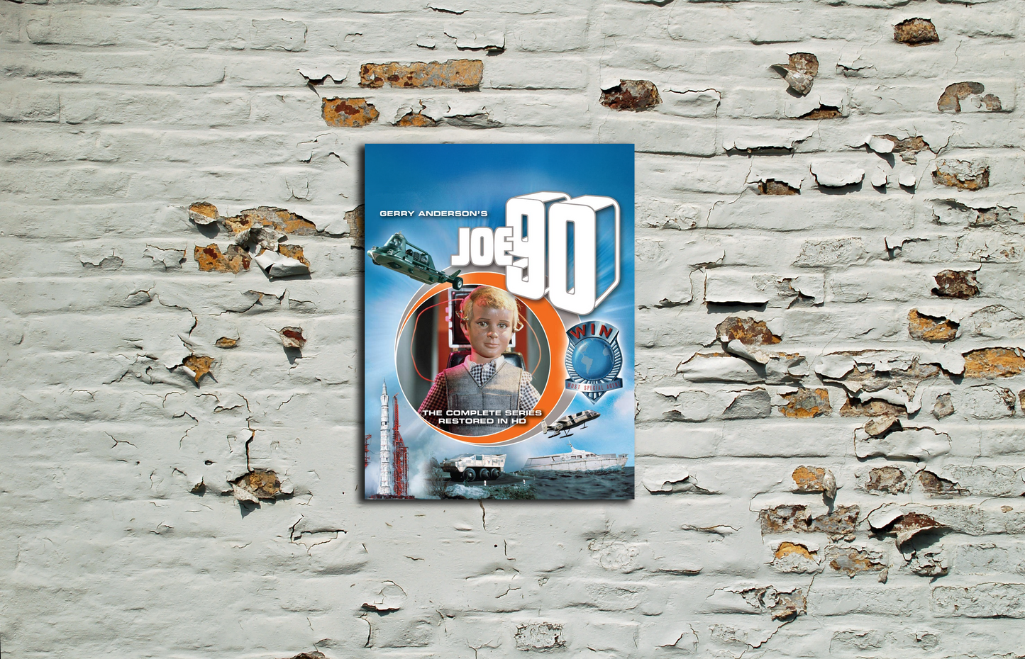 Joe 90 Metal Sign, Plaque