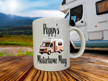 Personalised Motorhome Coffee Mug, Tea Mug, with Gift Box
