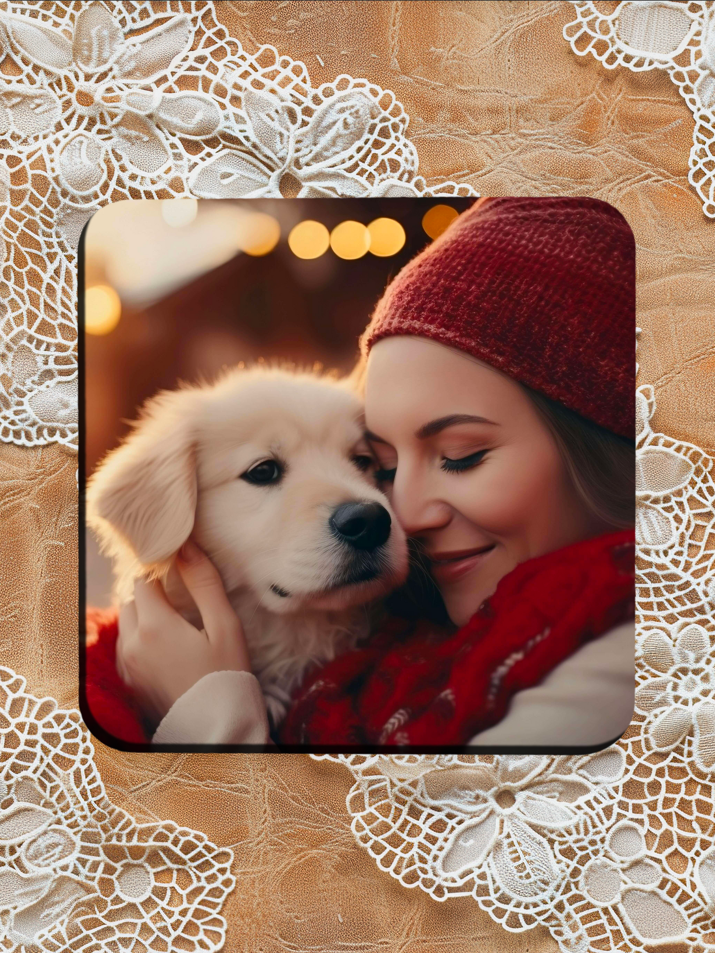 Personalised Photo Drinks Coaster - Add your picture, Image or Text